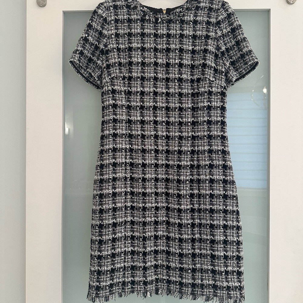 kate spade Black and White Tweed  Dress